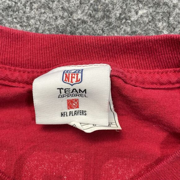 San Francisco 49ers Shirt Mens Large Red Frank Gore NFL Football Team Apparel Lg - Picture 3 of 16